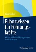 Hirschler |  Bilanzwissen für Führungskräfte | eBook | Sack Fachmedien