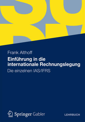 Althoff | Einführung in die internationale Rechnungslegung | E-Book | sack.de