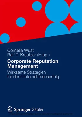 Wüst / Kreutzer | Corporate Reputation Management | E-Book | www.sack.de