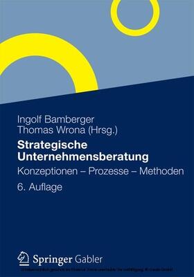 Bamberger / Wrona |  Strategische Unternehmensberatung | eBook | Sack Fachmedien