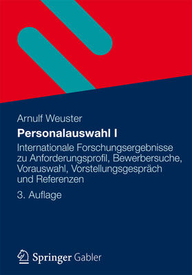 Weuster | Personalauswahl I | E-Book | sack.de