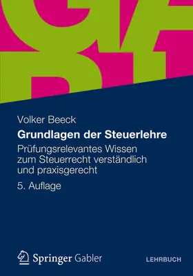 Beeck | Grundlagen der Steuerlehre | E-Book | sack.de