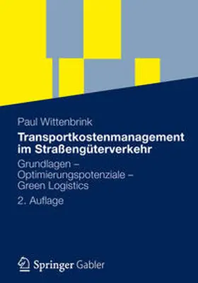 Wittenbrink |  Transportmanagement | eBook | Sack Fachmedien