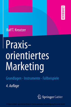 Kreutzer | Praxisorientiertes Marketing | E-Book | sack.de