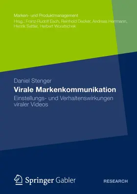 Stenger |  Virale Markenkommunikation | Buch |  Sack Fachmedien