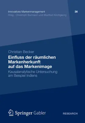 Becker |  Einfluss der räumlichen Markenherkunft auf das Markenimage | eBook | Sack Fachmedien