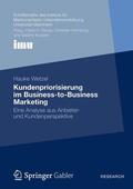 Wetzel |  Wetzel, H: Kundenpriorisierung im Business-to-Business Marke | Buch |  Sack Fachmedien