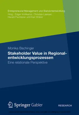 Bachinger | Stakeholder Value in Regionalentwicklungsprozessen | E-Book | sack.de