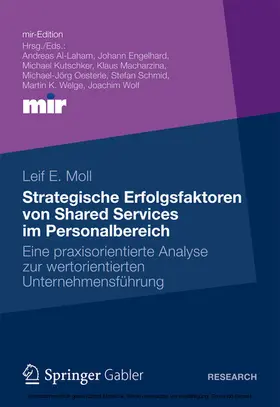 Moll | Strategische Erfolgsfaktoren von Shared Services im Personalbereich | E-Book | sack.de