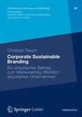 Rauch |  Rauch, C: Corporate Sustainable Branding | Buch |  Sack Fachmedien