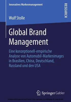 Stolle | Global Brand Management | E-Book | www.sack.de