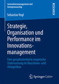 Vogl |  Strategie, Organisation und Performance im Innovationsmanagement | eBook | Sack Fachmedien