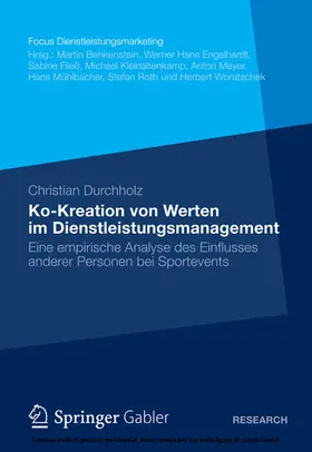 Durchholz | Ko-Kreation von Werten im Dienstleistungsmanagement | E-Book | www.sack.de