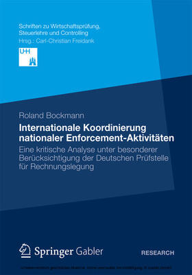 Bockmann | Internationale Koordinierung nationaler Enforcement-Aktivitäten | E-Book | sack.de