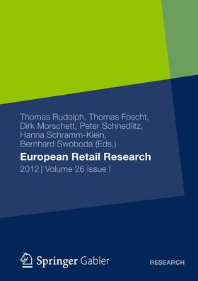 Rudolph | European Retail Research | Buch | 978-3-8349-4236-4 | sack.de