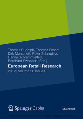 Rudolph | European Retail Research | E-Book | sack.de