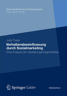 Thaler | Verhaltensbeeinflussung durch Sozialmarketing | E-Book | sack.de