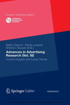 Langner / Okazaki / Eisend |  Advances in Advertising Research (Vol. III) | eBook | Sack Fachmedien