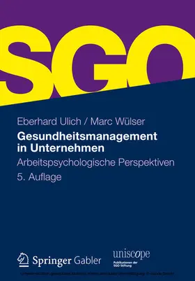Ulich / Wülser | Gesundheitsmanagement in Unternehmen | E-Book | sack.de
