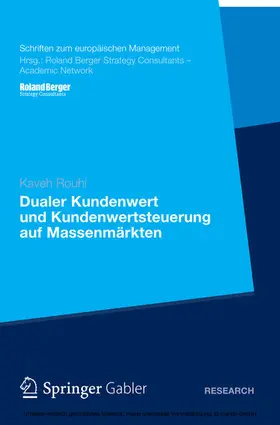 Rouhi | Dualer Kundenwert und Kundenwertsteuerung auf Massenmärkten | E-Book | www.sack.de