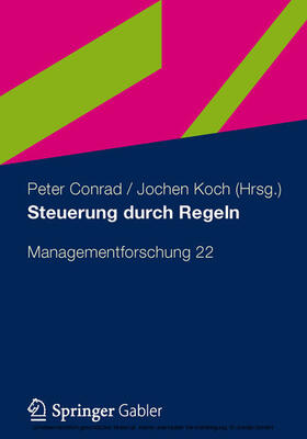 Conrad / Koch | Steuerung durch Regeln | E-Book | sack.de