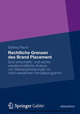 Reich | Rechtliche Grenzen des Brand Placement | E-Book | www.sack.de