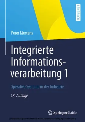 Mertens | Integrierte Informationsverarbeitung 1 | E-Book | sack.de