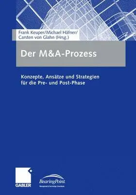 Keuper / von Glahn / Häfner |  Der M&A-Prozess | Buch |  Sack Fachmedien