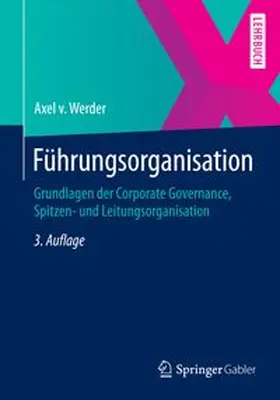 v. Werder | Führungsorganisation | E-Book | www.sack.de
