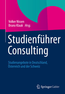 Nissen / Deelmann / Klauk | Studienführer Consulting | E-Book | sack.de