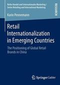 Pennemann |  Retail Internationalization in Emerging Countries | Buch |  Sack Fachmedien
