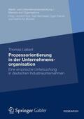Liebert |  Prozessorientierung in der Unternehmensorganisation | Buch |  Sack Fachmedien