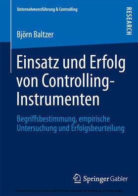 Baltzer | Einsatz und Erfolg von Controlling-Instrumenten | E-Book | sack.de