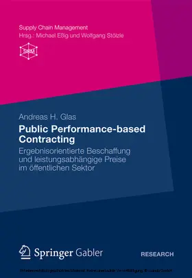 Glas |  Public Performance-based Contracting | eBook | Sack Fachmedien