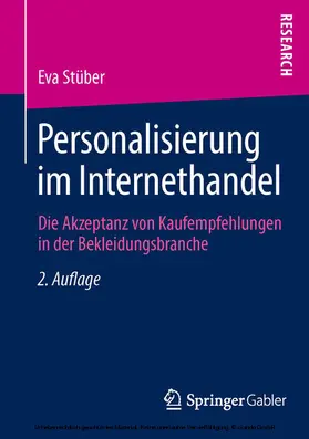 Stüber | Personalisierung im Internethandel | E-Book | www.sack.de