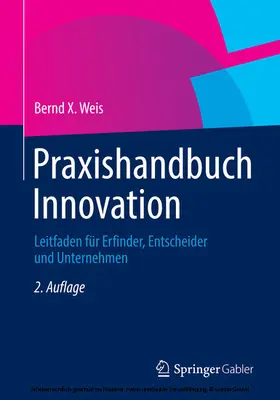 Weis |  Praxishandbuch Innovation | eBook | Sack Fachmedien