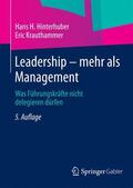 Hinterhuber / Krauthammer |  Hinterhuber, H: Leadership - mehr als Management | Buch |  Sack Fachmedien