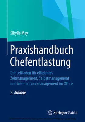 May | Praxishandbuch Chefentlastung | E-Book | www.sack.de