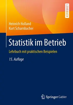 Scharnbacher / Holland |  Statistik im Betrieb | Buch |  Sack Fachmedien