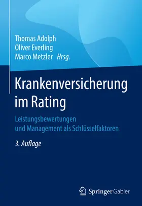 Adolph / Everling / Metzler | Krankenversicherung im Rating | E-Book | www.sack.de