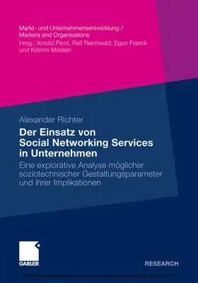 Richter |  Der Einsatz von Social Networking Services in Unternehmen | eBook | Sack Fachmedien