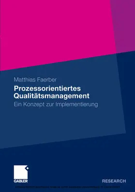 Faerber | Prozessorientiertes Qualitätsmanagement | E-Book | www.sack.de