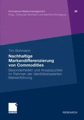 Bohmann |  Nachhaltige Markendifferenzierung von Commodities | eBook | Sack Fachmedien