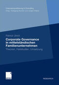 Ulrich |  Corporate Governance in mittelständischen Familienunternehmen | eBook | Sack Fachmedien