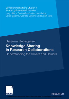 Niedergassel | Knowledge Sharing in Research Collaborations | E-Book | sack.de