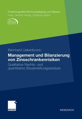Liekenbrock | Management und Bilanzierung von Zinsschrankenrisiken | E-Book | sack.de