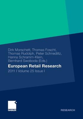 Morschett / Foscht / Rudolph | European Retail Research | E-Book | sack.de