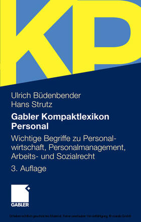 Büdenbender / Strutz | Gabler Kompaktlexikon Personal | E-Book | sack.de