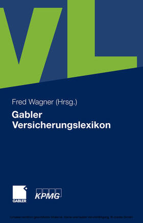Wagner | Gabler Versicherungslexikon | E-Book | sack.de