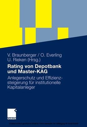 Braunberger / Everling / Rieken | Rating von Depotbank und Master-KAG | E-Book | sack.de